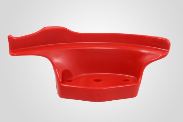 Montagekopf standard rot von bt-race. Roter Kunststoffmontagekopf ebenfalls mit sehr guten Gleiteigenschaften.