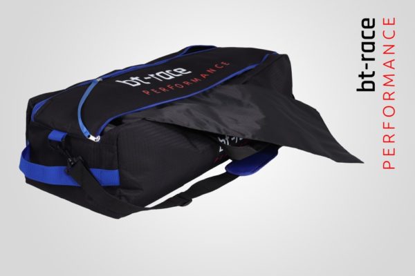 Transporttasche Sporttasche mit dem gepolsterten Zwischenboden zum Schutz der Geräte.